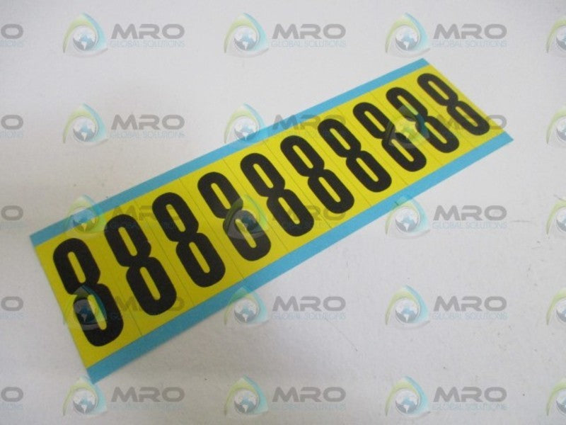 BRADY 3440-8 INDOOR NUMBERS  NSMP