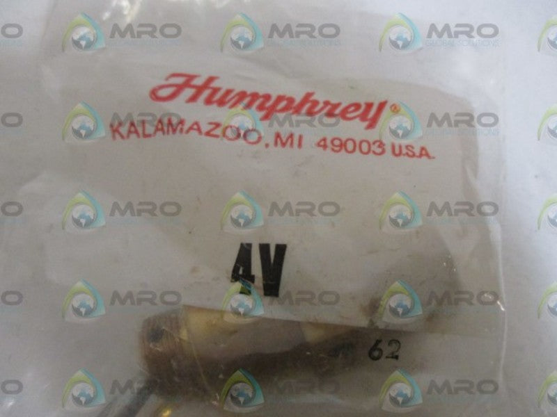 HUMPHREY 4V VALVE  NSMP