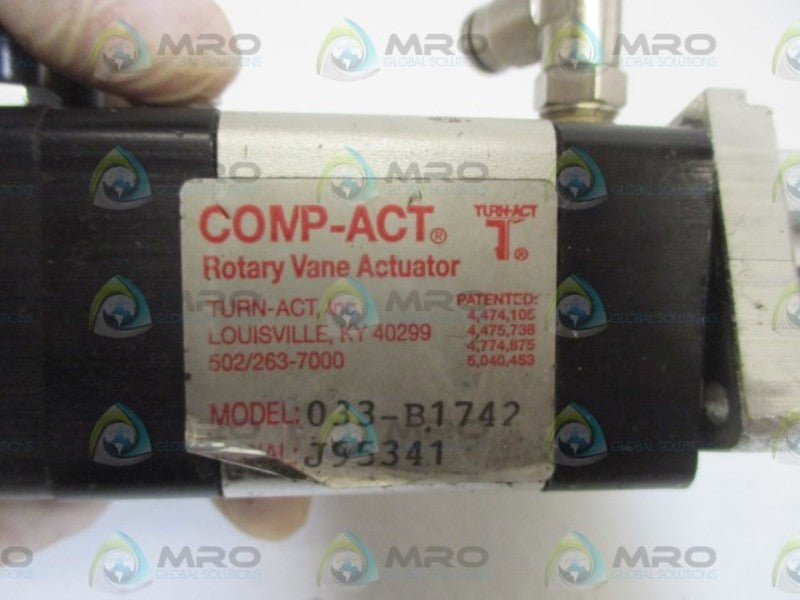 COMPACT 033-B1742 SOLENOID VALVE (AS PICTURED)  UNMP