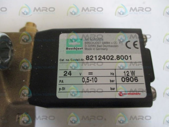 NORGREN 8212402.8001 SOLENOID VALVE  NSNP