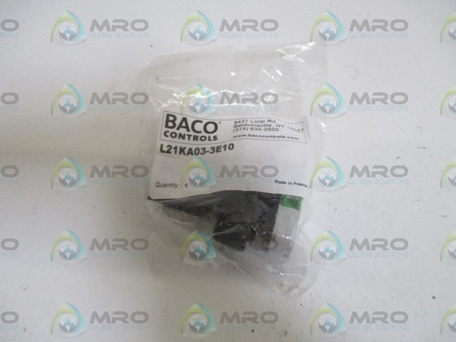 BACO L21KA03-3E10 SELECTOR SWITCH * NEW IN A FACTORY BAG *