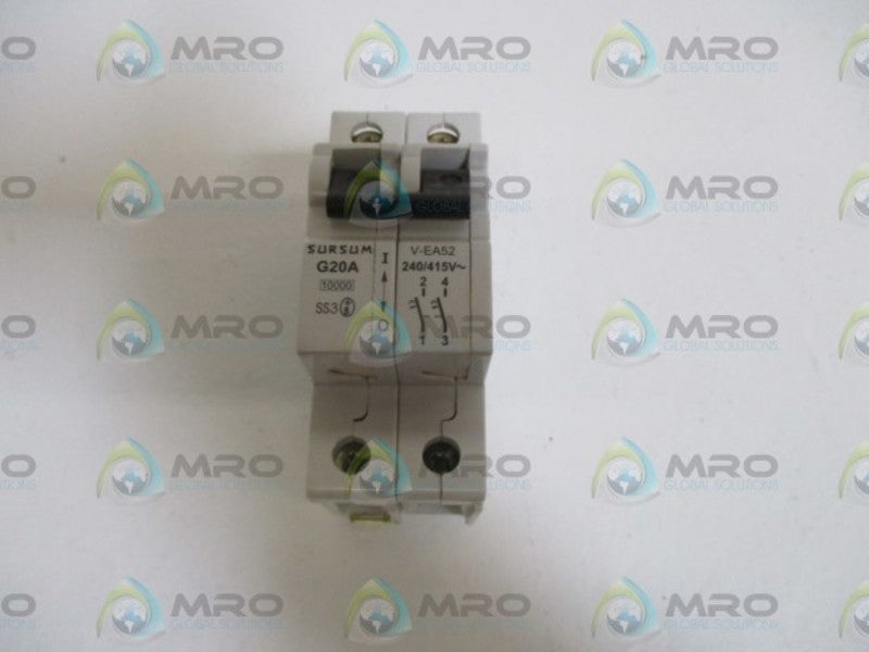 SURSUM V-EA52 G20A CIRCUIT BREAKER 240/415V NSNP