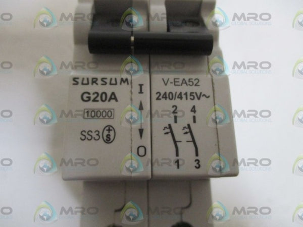 SURSUM V-EA52 G20A CIRCUIT BREAKER 240/415V NSNP