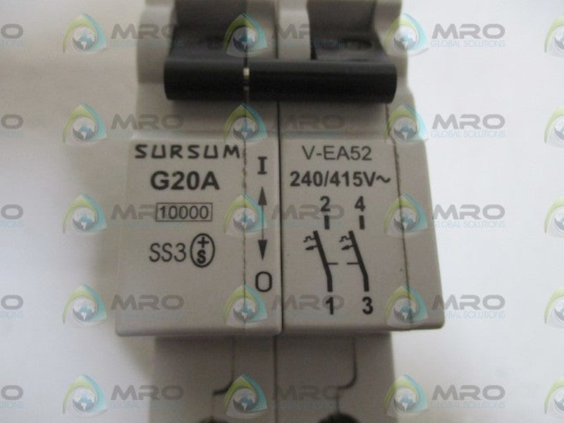 SURSUM V-EA52 G20A CIRCUIT BREAKER 240/415V NSNP