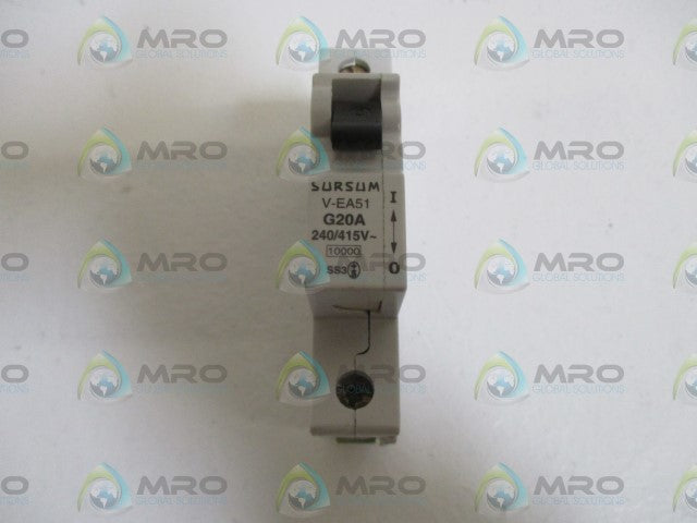 SURSUM V-EA51 G20A CIRCUIT BREAKER 240/415V *NEW NO BOX*