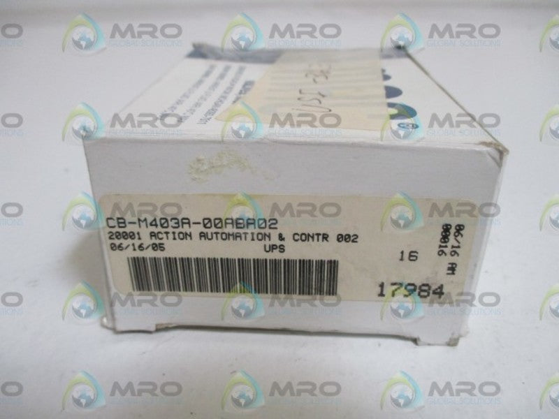 MAC CB-M403A-00ABA02 CIRCUIT BAR  NSMP