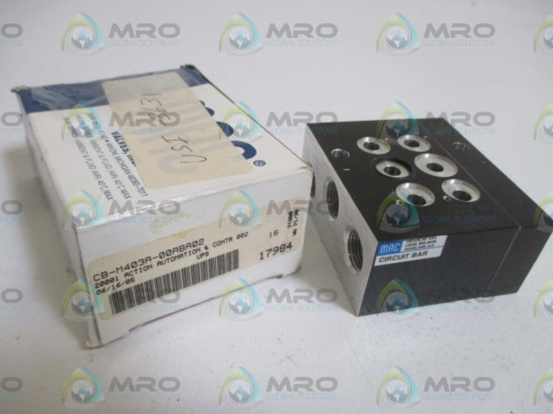 MAC CB-M403A-00ABA02 CIRCUIT BAR  NSMP