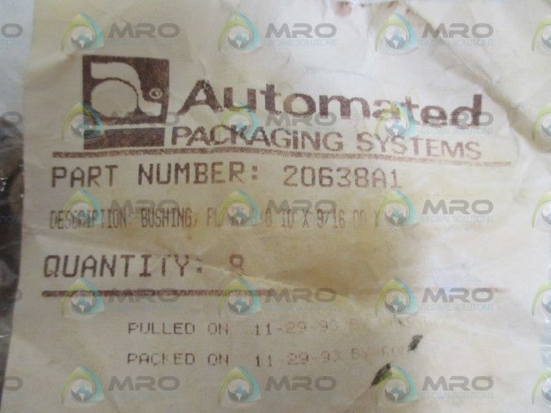 AUTOMATED 20638A1 (PKG OF 8) NSMP
