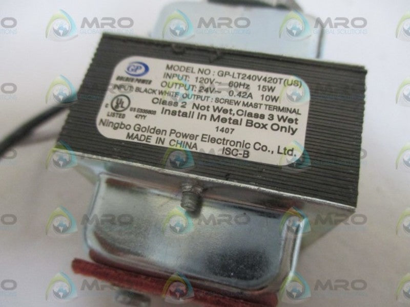 GOLDEN POWER ELECTRONICS GP-LT240V420T TRANSFORMER * NEW IN A  BOX *