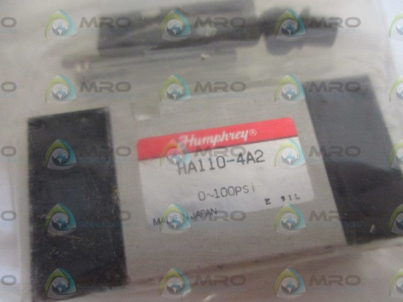 HUMPHREY HA110-4A2 SOLENOID VALVE * NEW IN A BAG *