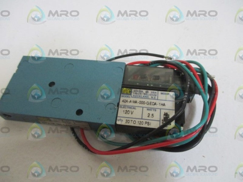 MAC 42A-AMA-000-GEDA-1HA SOLENOID VALVE  NSNP