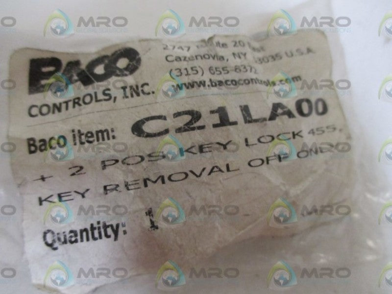 BACO CONTROLS C21LA00 NSMP