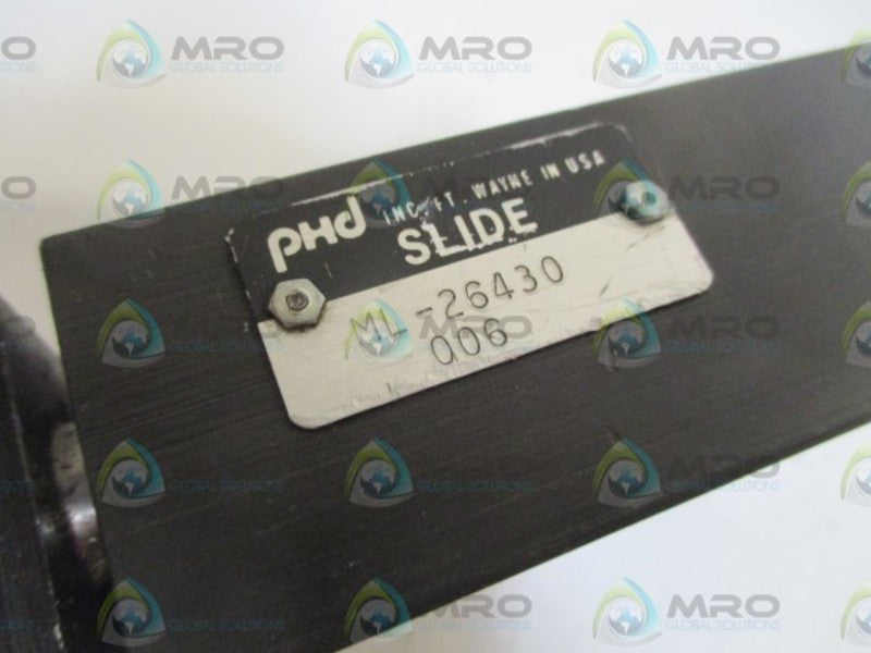 PHD INC. ML-26430 SLIDE & CYLINDER  UNMP