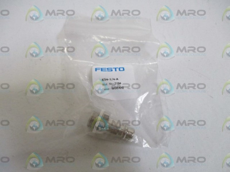 FESTO KS4-1/4-A * NEW IN FACTORY BAG *