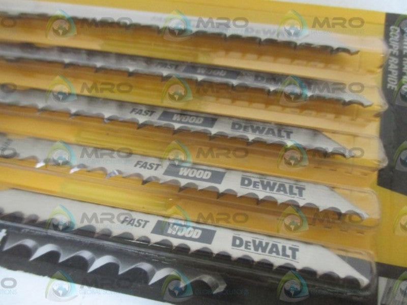 DEWALT DW3750-5 JIG SAW BALDES * ORIGINAL PACKAGE *