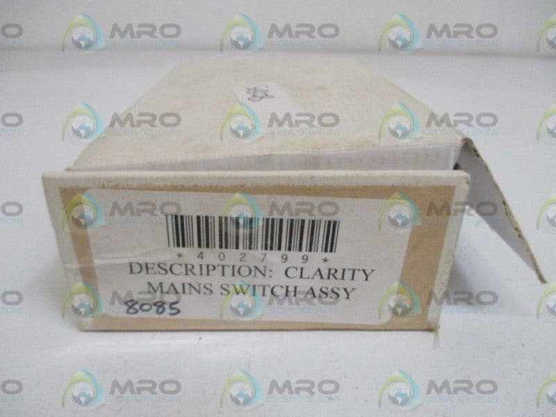 402799 VLARITY MAINS SWITHC ASSEMBLY  NSMP