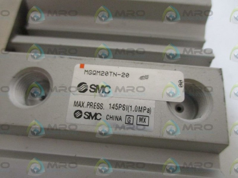 SMC MGQM20TN-20 COMPACT GUIDE SLIDE CYLINDER  NSNP