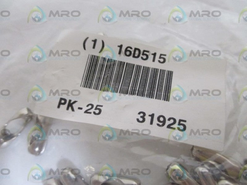 LOT OF 11 25PK GRAINGER  16D515 BALL CHAIN COUPLING NSNP IN A BAG