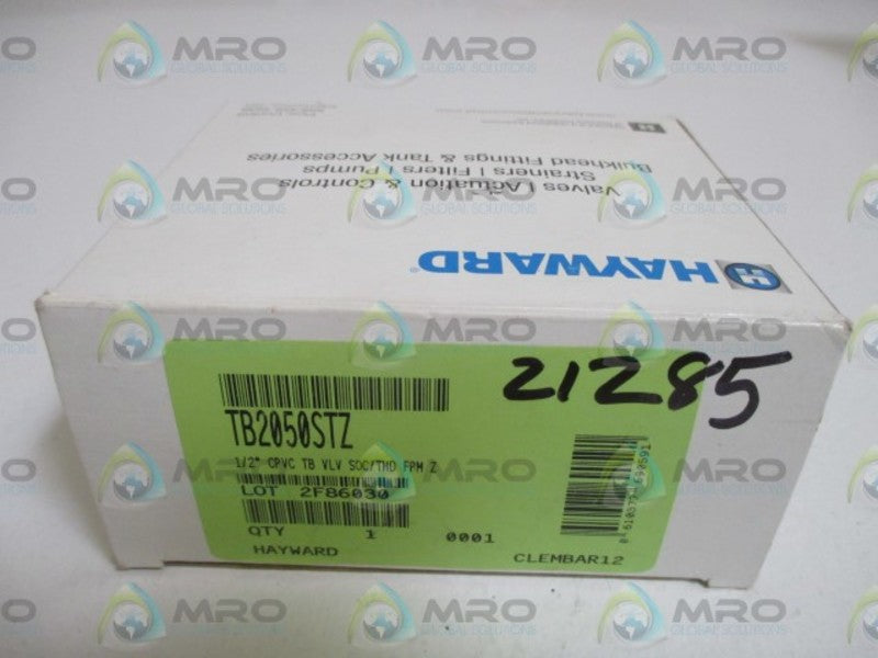 HAYWARD TB2050STZ 1/2" CPVC BALL VALVE  NSMP