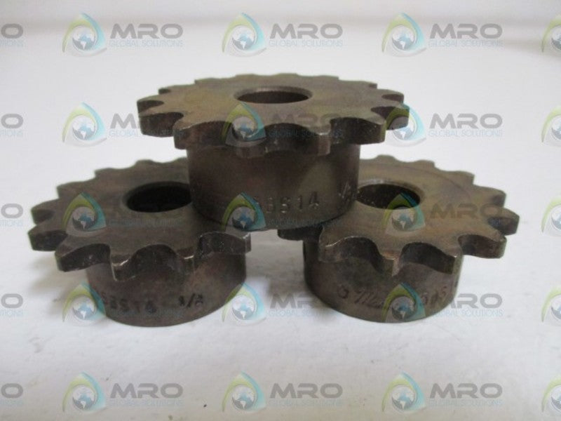 LOT OF 3 MARTIN 35BS14 1/2 SPROCKET *NEW NO BOX*