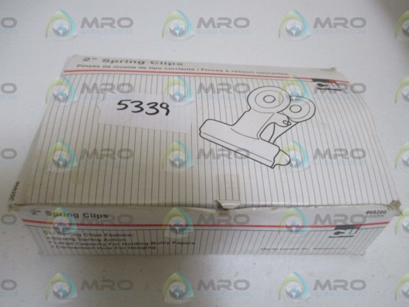 LOT OF 30 CHARLES 68200 2" SPRING CLIPS NSMP