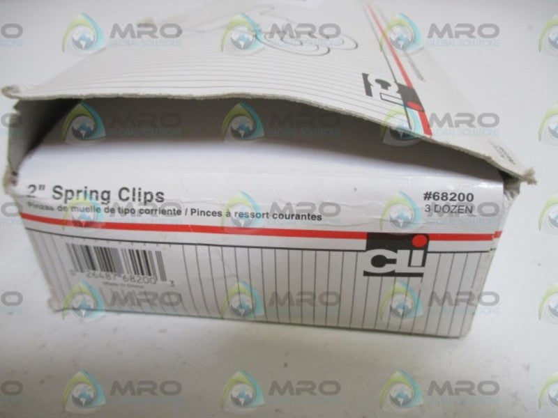 LOT OF 30 CHARLES 68200 2" SPRING CLIPS NSMP