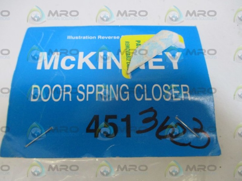 MCKINNEY 451 DOOR SPRING CLOSER  ORIGINAL PACKAGE