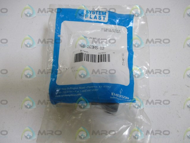 SYSTEM PLAST VG-203HS-12 SWIVEL CAP ASSEMBLY *NEW IN A FACTORY BAG*