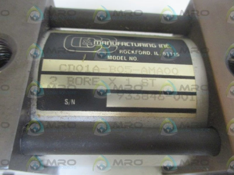 NORGREN CD01A-B05-AMA00 PNEUMATIC CYLINDER  UNMP