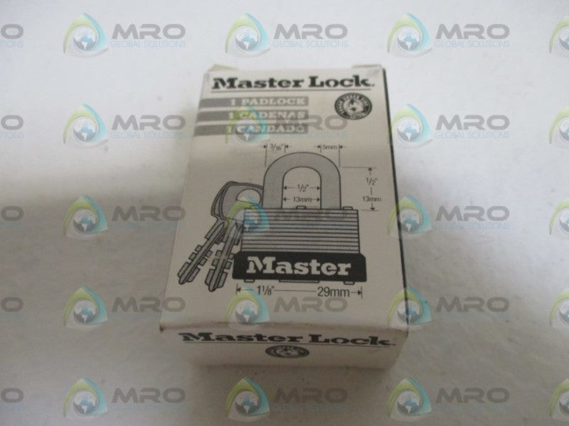 LOT OF 2 MASTER LOCK 3HUC4 PADLOCK NSMP