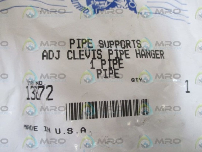 BARNES 13872 ADJ. CLEVIS PIP HANGER  NSMP