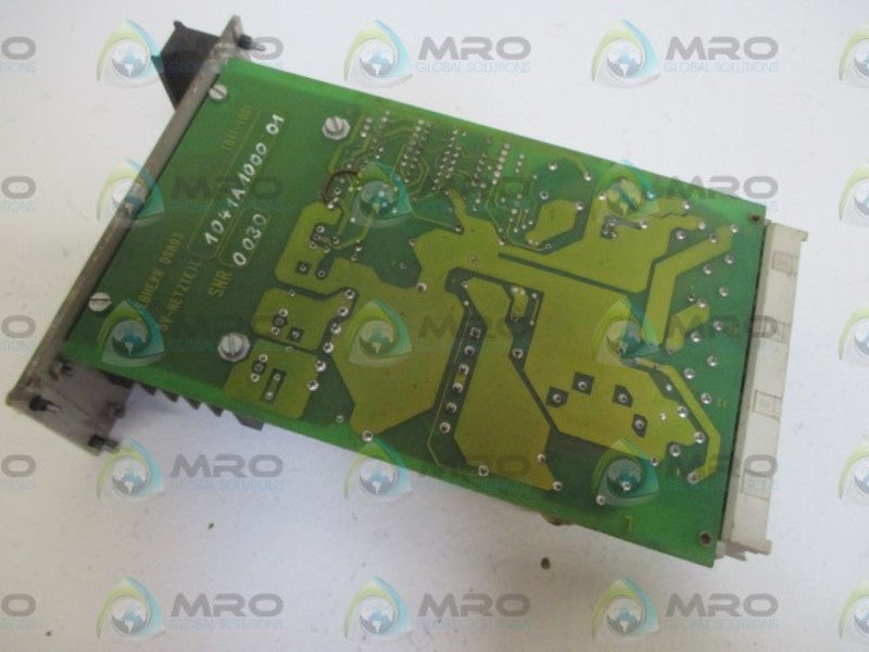 LIEBHERR 1041A1000-01 CIRCUIT BOARD  UNMP