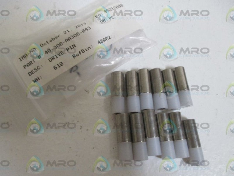 LOT OF 12 IMA-INA 40-300-AA300-043 DRIVE PIN NSNP IN A BAG
