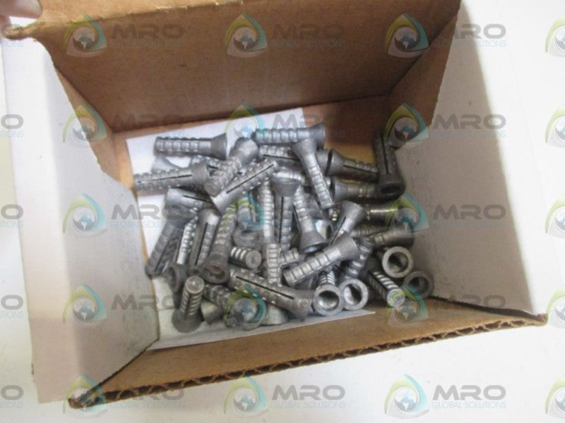 LOT OF 50 WEJ-IT ZLA0610 EXPANSION ANCHOR NSMP