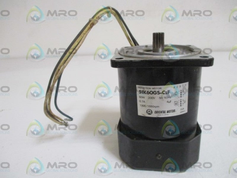 ORIENTAL MOTOR 5IK60GS-C2F INDUCTION MOTOR  UNMP