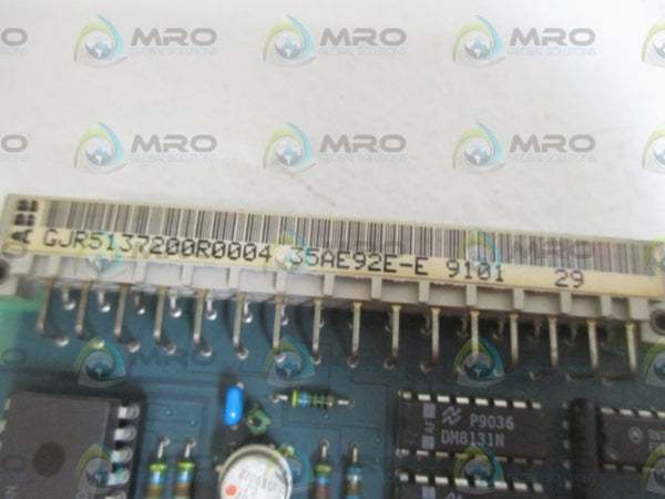 ABB GJR5137200R0004 35AE92E-E PC BOARD  UNMP