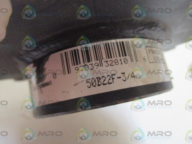 TSUBAKI 50B22F-3/4 SPROCKET  NSNP