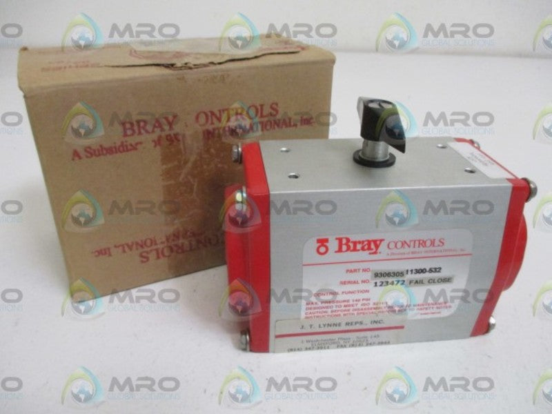 BRAY CONTROLS 9306305 11300-532 PNEUMATIC ACTUATOR  NSMP
