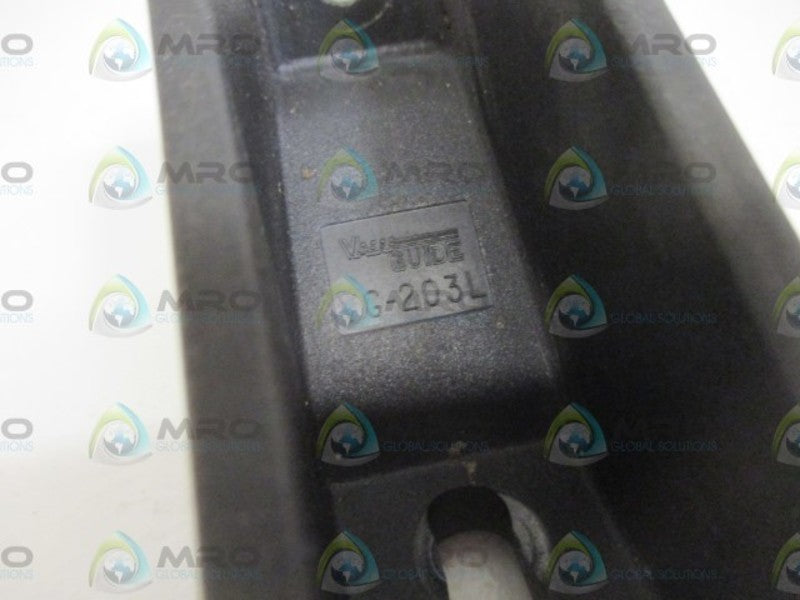 LOT OF 6 VAUGUIDE VG-203L GUIDE RAIL BRACKET UNMP