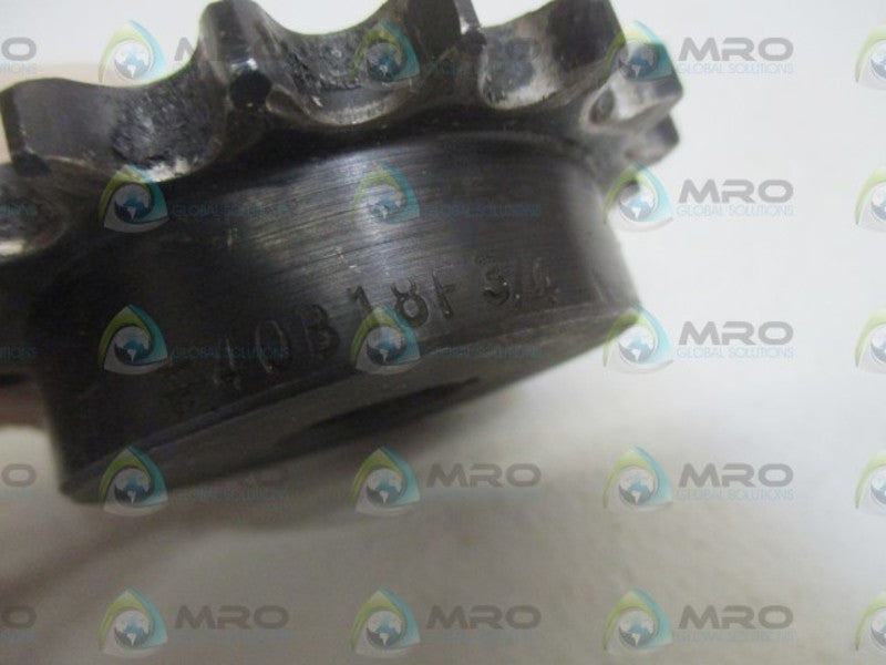 MARTIN 40B18F 3/4 SPROCKET  NSNP