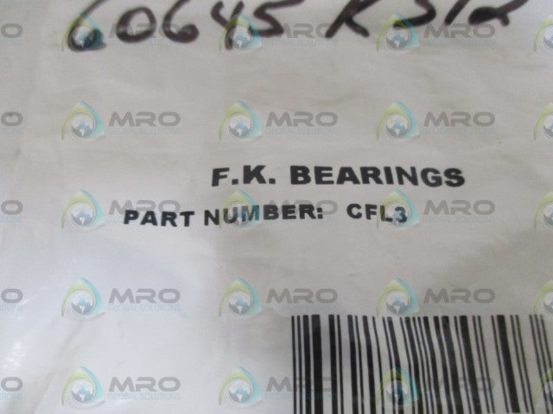 LOT OF 5 F.K. BEARINGS CFL3 ROD END NSNP IN A FACTORY BAG