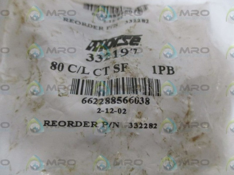 LOT OF 8 MORSE 33219 CONNECTOR LINK NSNP IN  A FACTORY BAG