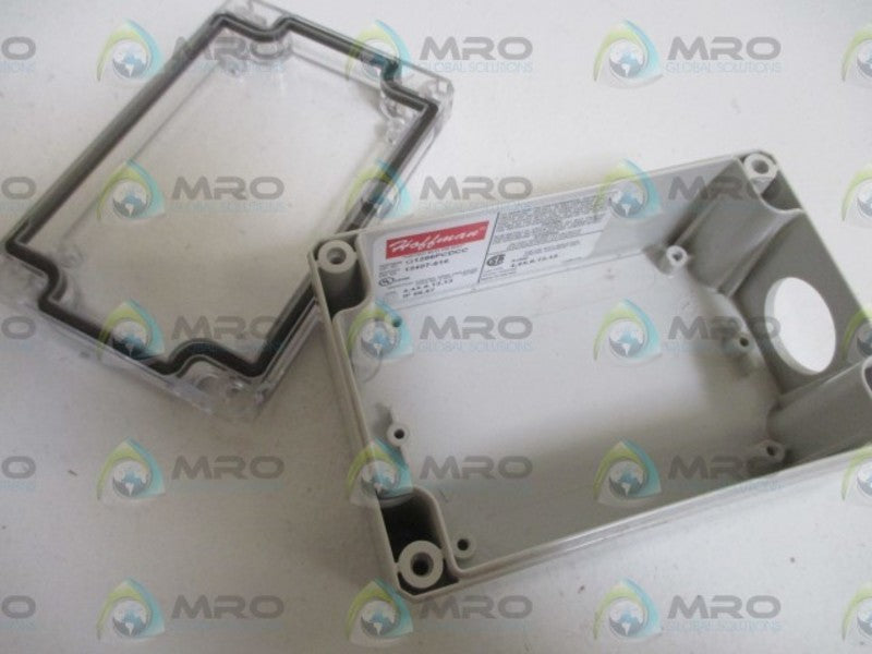 HOFFMAN Q1286PCDCC J BOX WITH CLEAR COVER  NSNP