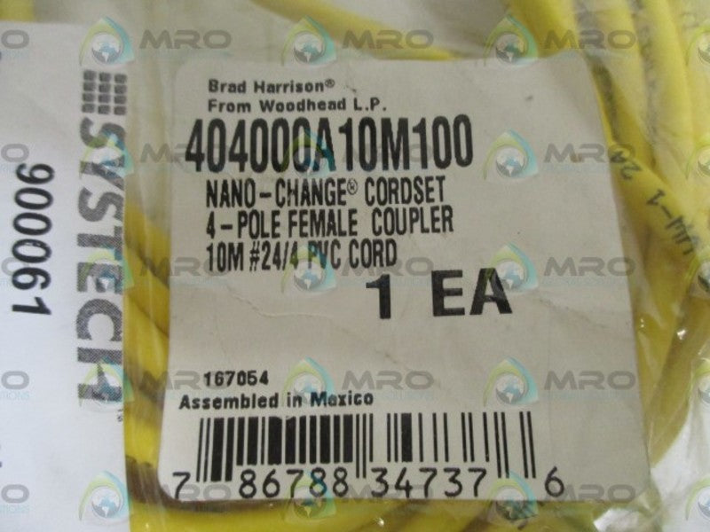 BRAD HARRISON 404000A10M100 CABLE * NEW IN A FACTORY BAG *