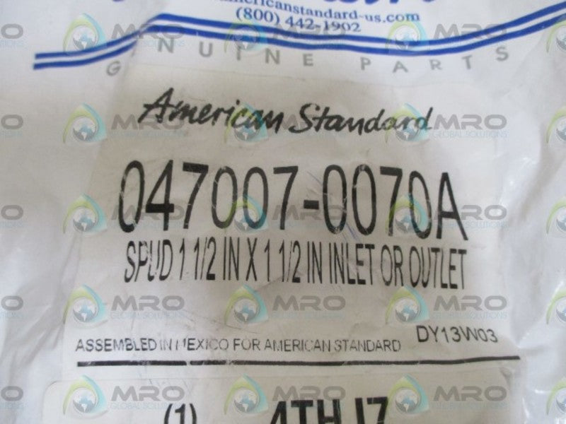 AMERICAN STANDARD 047007-0070A INLT OR OUTLET SPUD  NSMP
