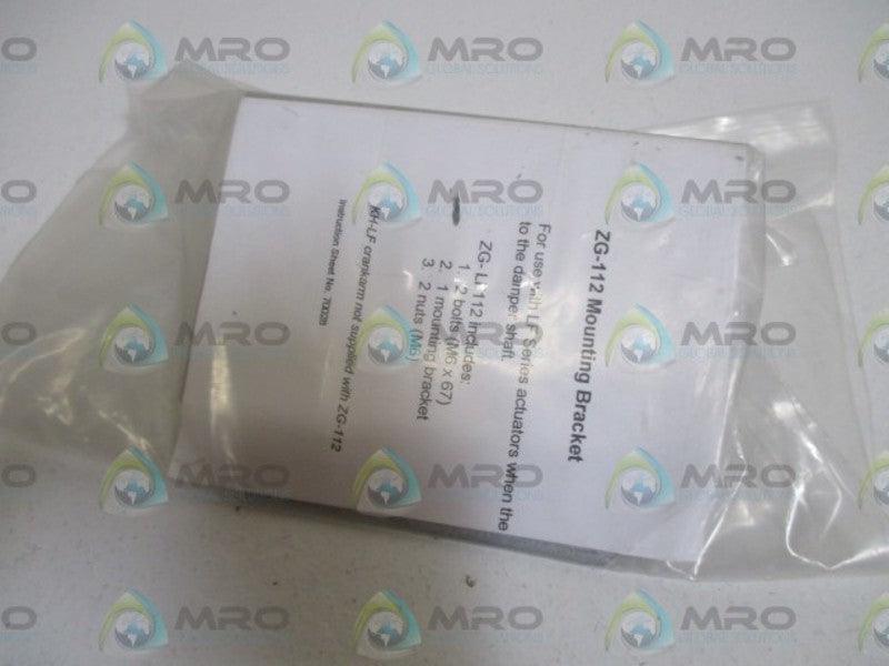 BELIMO ZG-112 MOUNTING BRACKET * NEW IN A BAG *