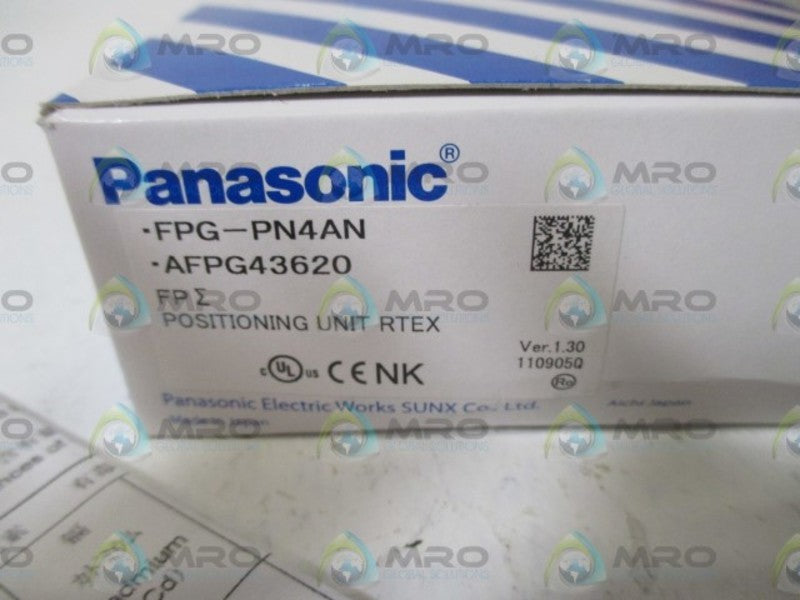 PANASONIC FPG-PN4AN POSITION UNIT RTEX  NSMP