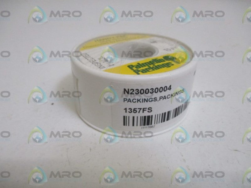 PAMETTO PACKING 1367FS 1/8" COMPRESSION SEAL  ORIGINAL PACKAGE