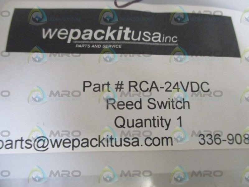 WEPACKITUSA RCA-24VDC REED SWITH  NSNP IN A BAG