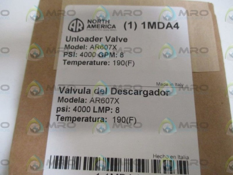 NORTH AMERICA 1MDA4 UNLOADER VALVE  NSFS